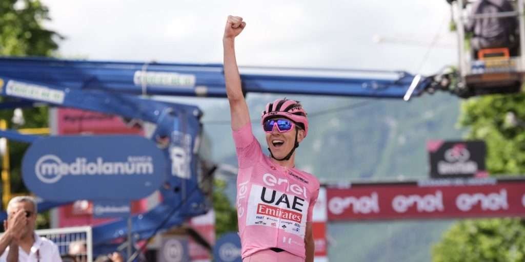 Il Giro d’Italia lo vince Tadej Pogačar