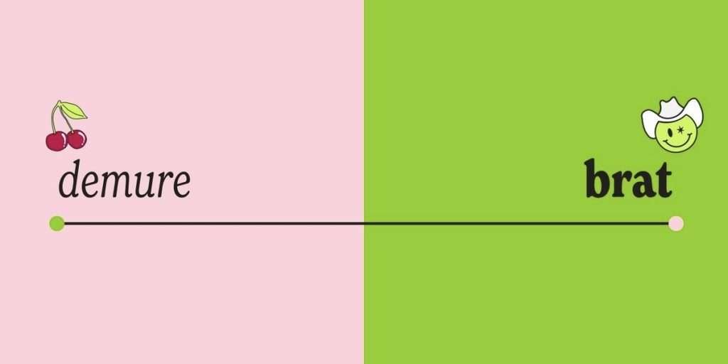 Brat VS Demure: il meme che conquista i social