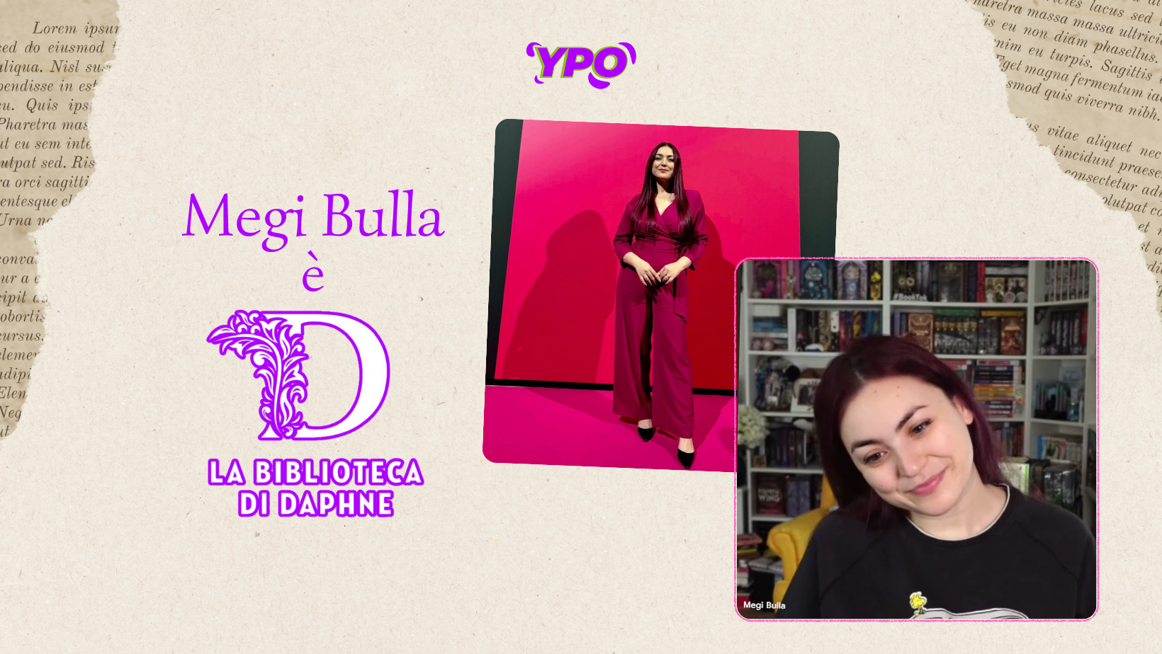 Scopri di più sull'articolo Megi Bulla è La Biblioteca di Daphne: libri, TikTok e tanta passione
