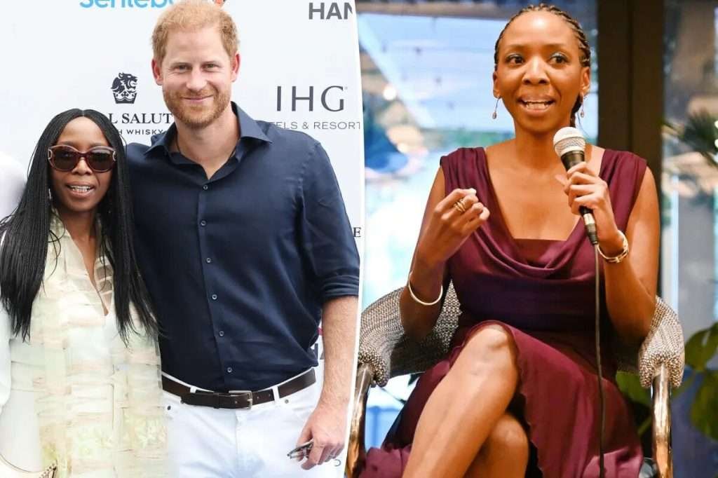 Harry principe e Chandauka foto presidentessa associazione e Harry marito di Meghan accuse di bullismo e molestie