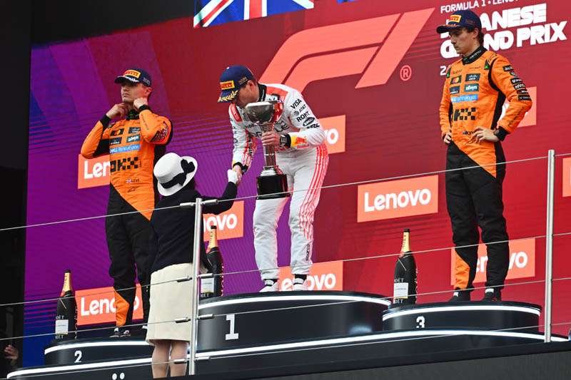 Formula Uno: Verstappen vince il Gran Premio del Giappone