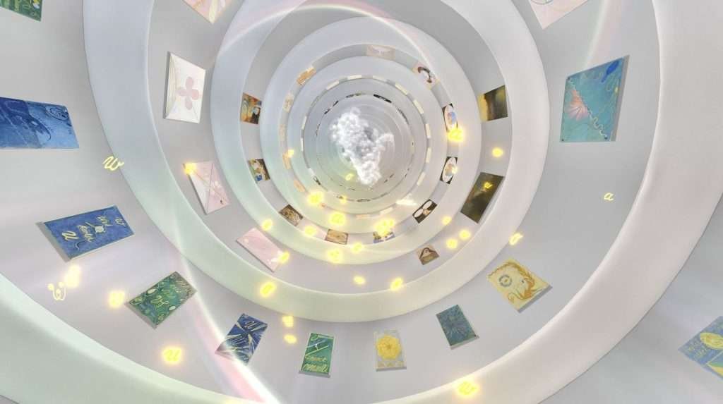 Hilma Af Klint dipinti tempio mostra Londra tecnologia the temple