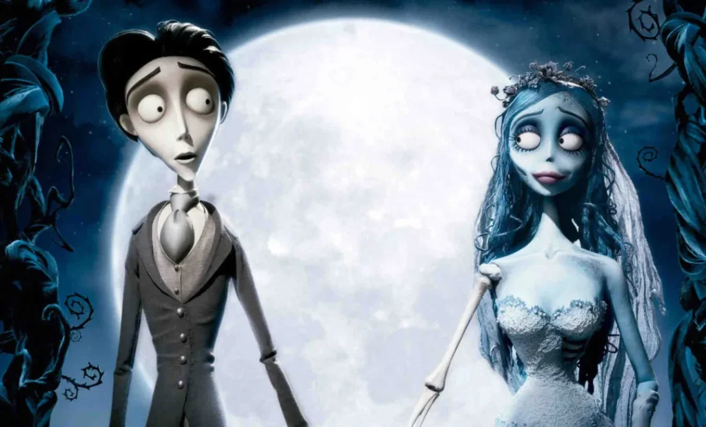 Zombie Lady Damiano David Dove Cameron couple film la sposa cadavere