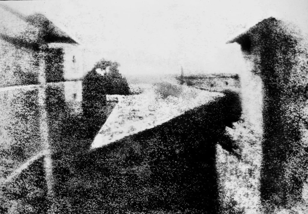 Cinema prima fotografia della storia
