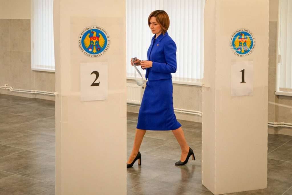 Maya Sandu al seggio Moldavia europarlamentari
