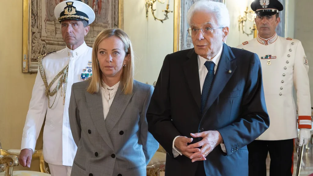 Tempesta tra Meloni e Mattarella