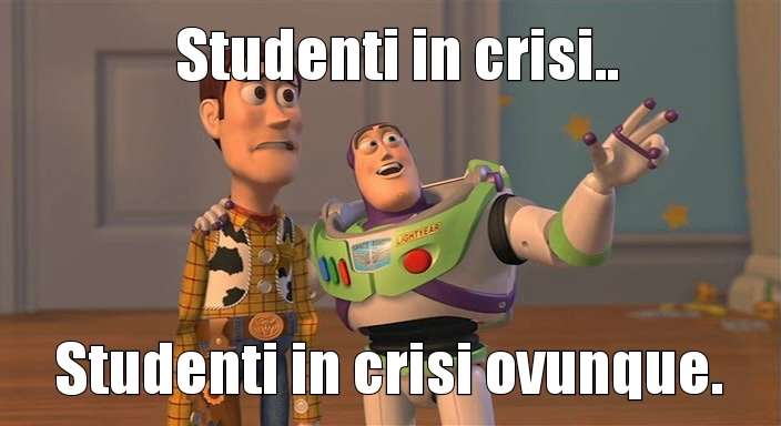 meme studenti in crisi ovunque