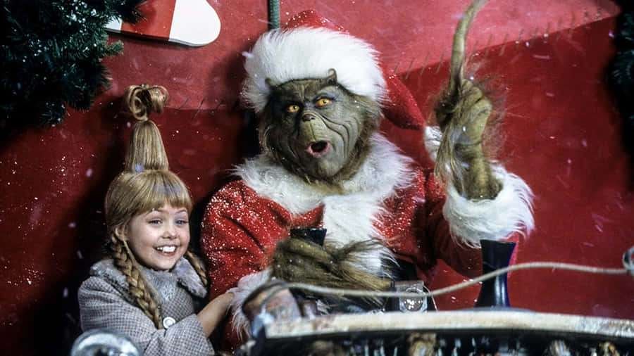 il grinch simbolo Natale film Jim Carrey finale babbo natale