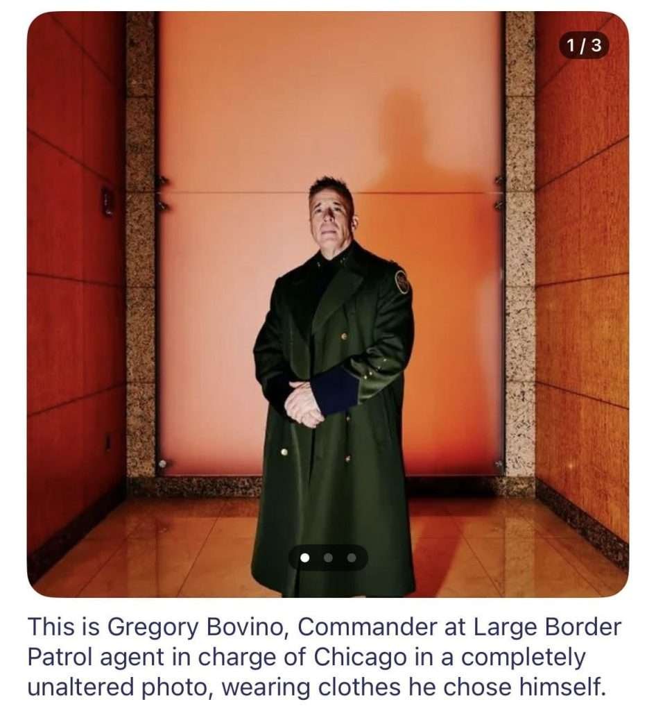 Il capo del ghiaccio: Bovino Gregory Bovino, ufficiale della Border Patrol