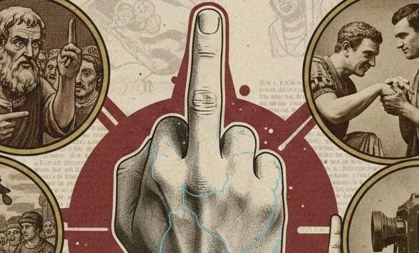 Il dito medio ha origine nell’antica Grecia