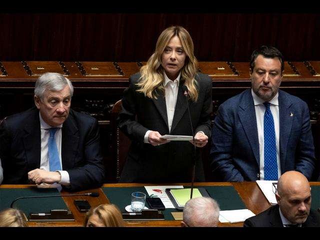 Tregua: Meloni parla alle camere 