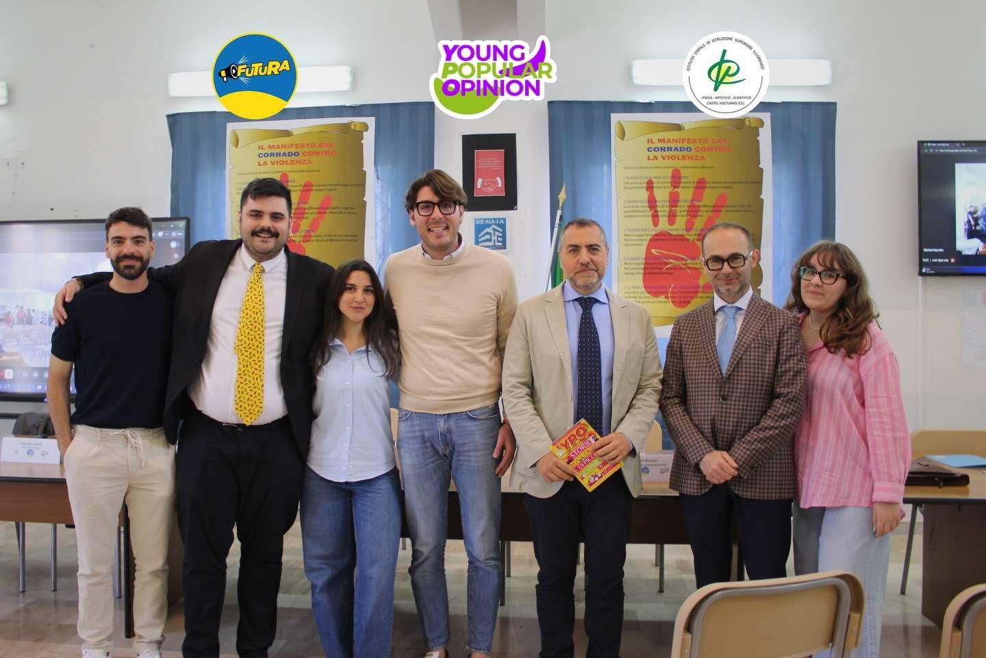 Scopri di più sull'articolo Quella volta che abbiamo invaso una scuola: YPO al Corrado di Castel Volturno
