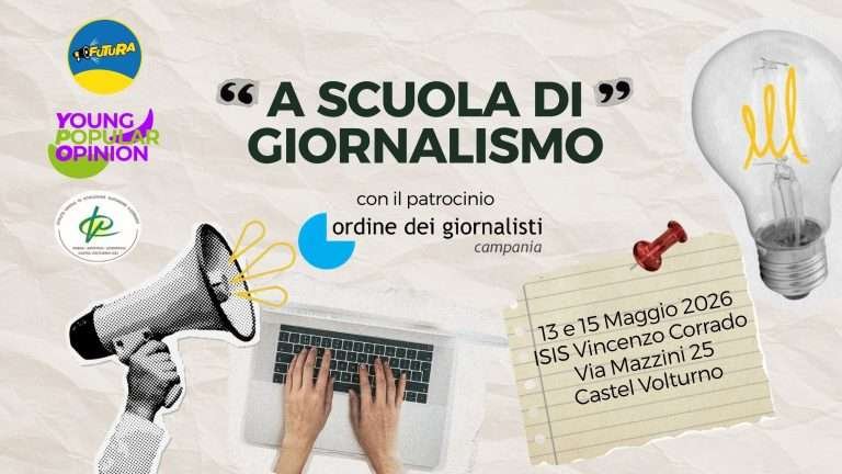 Scopri di più sull'articolo “A Scuola di Giornalismo”: un evento di YPO all’ISIS Corrado di Castel Volturno