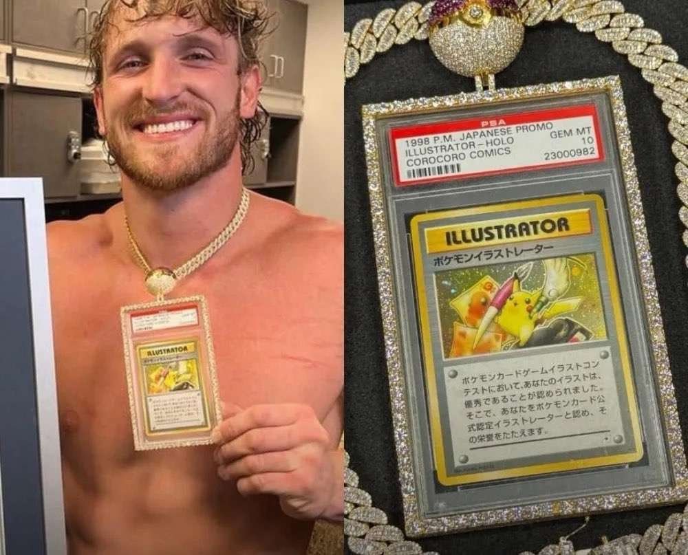 carta pokémon Logan Paul